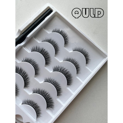 QULD False Eyelash,Lash Clusters,DIY Eyelash Extensions Lashes, Mega Volume Individual Lashes Eyelash Clusters Extensions Wispy Lashes Cluster DIY at Home.