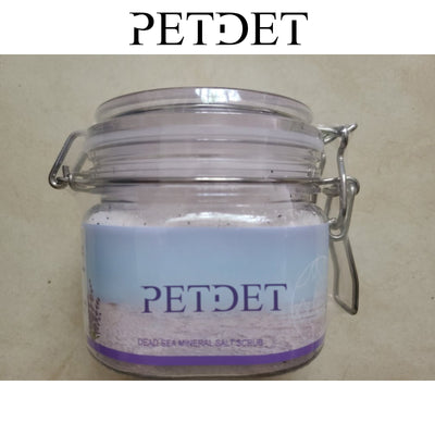 PETDET Bath Salts, With Soothing and Calming Ingredients Including Lavender Oil, Frankincense and Aloe Vera