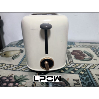 LPOW Toaster, Reheat, Cancel Functions, Built-in Warming Rack, Extra Wide Slots for Bagels & Waffles, Stainless Steel