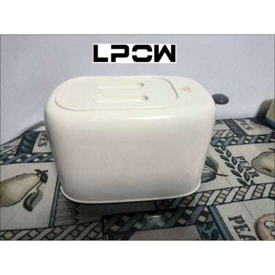 LPOW Toaster, Reheat, Cancel Functions, Built-in Warming Rack, Extra Wide Slots for Bagels & Waffles, Stainless Steel