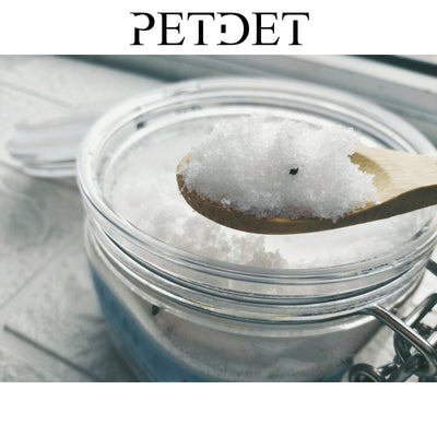 PETDET Bath Salts, With Soothing and Calming Ingredients Including Lavender Oil, Frankincense and Aloe Vera