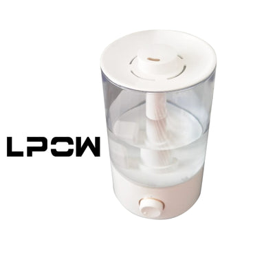 LPOW Humidifier for Bedroom,Quiet,Suitable for Baby Room, Large Water Tank,Auto Shut-Off