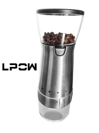 LPOW Espresso Maker,Electric Coffee Machine,Compatible Ground Coffee,Fast Brewing Espresso Machine for Office and Travel