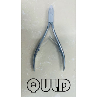 QULD Cuticle Trimmer with Cuticle Pusher - Cuticle Remover Cuticle Nippers Professional Stainless Steel Cuticle Pusher and Cutter Clippers Durable Pedicure Manicure Tools for Fingernails and Toenails.
