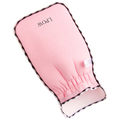 LPOW Bath Gloves, Bamboo Fiber Double-sided Exfoliating Bath Towel