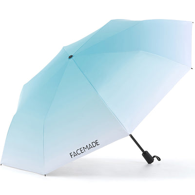 FACEMADE Umbrella Gradient Color Sunscreen Sun Ambrella Women's Rain and Sun Dual-use Umbrella