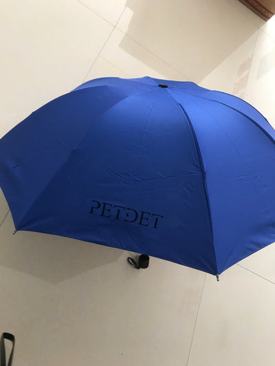 PETDET Umbrella Weather and Rain Dual-purpose Folding Parasol Sun Umbrella