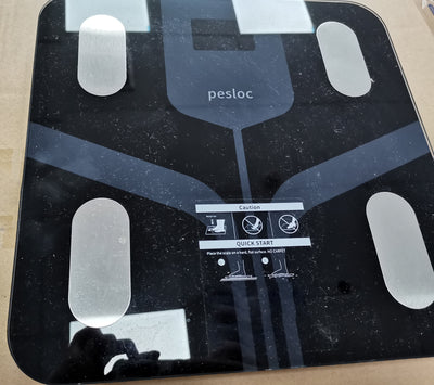 pesloc Electronic Weight Scale Accurate Weight Loss Health Scale Measuring Fat Human Body Weighing Body Fat Scale Home