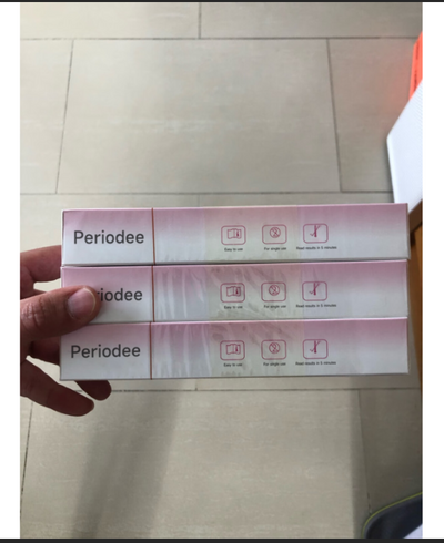 Periodee Pregnancy Test Strips, 8-Count Individually Wrapped Pregnancy Strips, Early Home Detection Pregnancy Test Kit