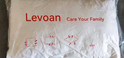Levoan Pillow Feather Velvet Pillow Core Washable Pillow Full and Comfortable 48 * 74cm (Single)