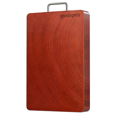 goodopets Ebony Solid Wood Whole Wood Cutting Board Antibacterial and Mildew Proof Household Cut Fruit Cutting Board