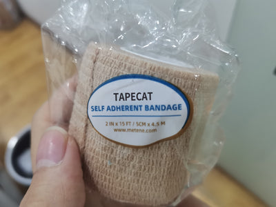 TAPECAT Medical Elastic Bandage Self-adhesive Finger Motion Fixed Pressure Wound Dressing High Elastic Medical Bandage