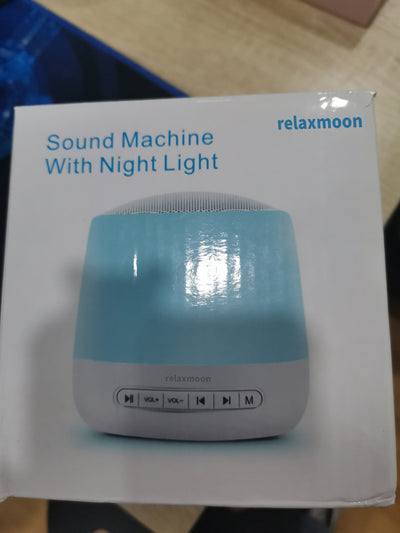 relaxmoon White Noise Sleep Aid Natural Scene Bluetooth Speaker Wireless Baby Sleep Speaker High End High Sound Quality