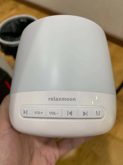 relaxmoon White Noise Sleep Aid Natural Scene Bluetooth Speaker Wireless Baby Sleep Speaker High End High Sound Quality