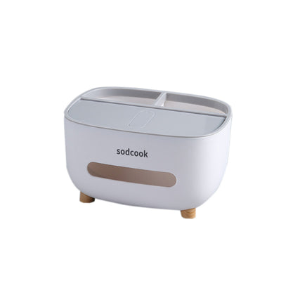 sodcook Creative Plastic Living Room Household Desktop Tissue Box Desktop Storage Tissue Box Pumping Box
