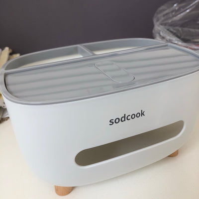 sodcook Creative Plastic Living Room Household Desktop Tissue Box Desktop Storage Tissue Box Pumping Box