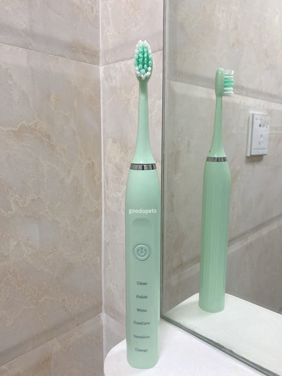 goodopets Electric Toothbrush Adult Rechargeable Sonic Super-automatic Student Men and WomenCouple Soft Toothbrushes