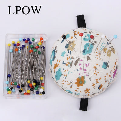 LPOW Pin cushions，Linen Cloth Wrap and Fill with Cotton