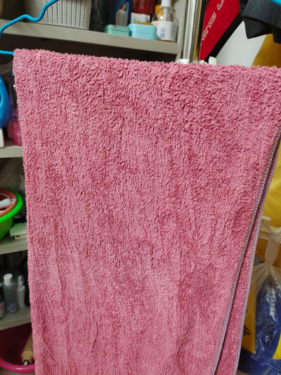 FANSILK Bath Towel Female Summer Thin Section Cute Coral Fleece Absorbent Student Home Towel