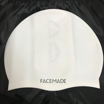 FACEMADE Swimming Cap  Waterproof Ear Protection Professional Training Male Large Long Hair Women Adult Children Silicone Cap