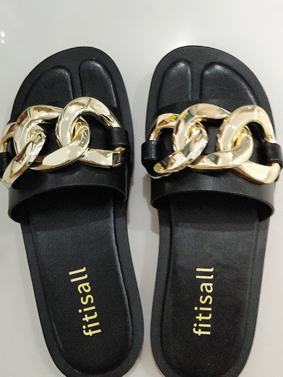 fitisall Sandals and Slippers Women Summer Wear Fashion Fairy Flat Bottom Net Red Slippers Ladies Out
