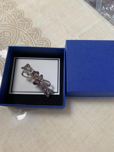 HAIRING Hair Clip Female Top Clip Rhinestone Headdress Elegant Mother Spring Clip Flower Back Head Ponytail Clip
