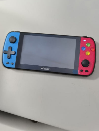 Wetene Portable Game Console, Built-in Classic Games, Handheld Style, Rechargeable Battery