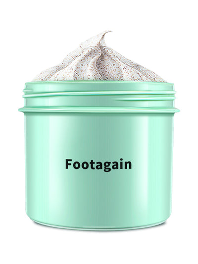 Footagain Foot Scrub Shea Butter Body Scrub Whole Body Peeling and Exfoliating Deep Cleansing