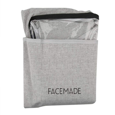 FACEMADE Universal Pushchair Cover，Stroller Rain Cover, Clear Stroller Weather Shield, Waterproof Windproof Baby Pram Pushchair Accessories(Universal-Light Grey)