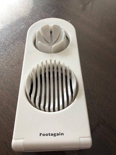 Footagain Egg Slicer Multifunctional Egg Cutter Household Two-in-One Preserved Egg Chopping Egg Chopping Artifact Egg Divider