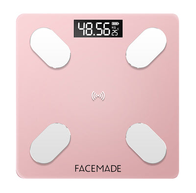 FACEMADE Electronic Weight Scale Home Accurate Weight Loss Health Scale Measuring Fat Human Body Weighing Adult Body Fat Scale Small