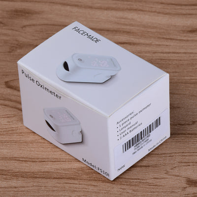 FACEMADE Pulse Oximeter, Blood Oxygen Monitor with Lanyard and Battery
