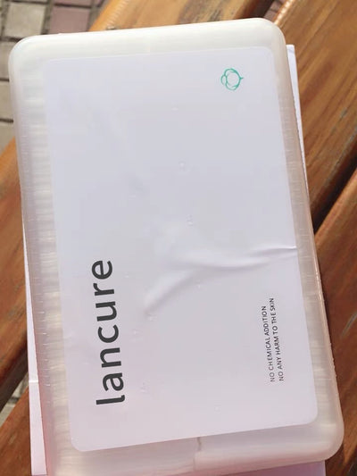 lancure Special Cotton Pads For Beauty Make-up Remover Thin Cotton Pads No Lint Wet Compresses Special Paper Towels Large Packaging
