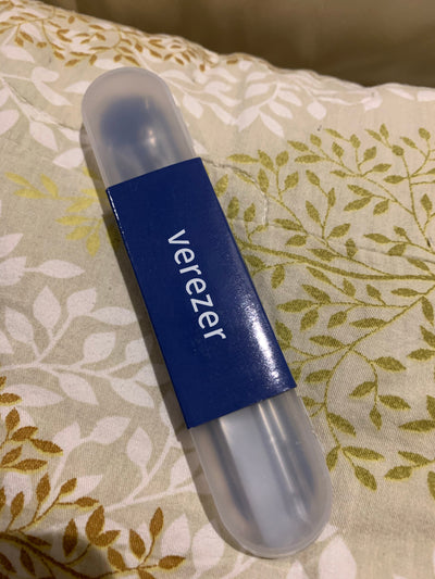verezer Stainless Steel Tweezers Thickened and Hardened Dressing Tweezers Anti-static Tip